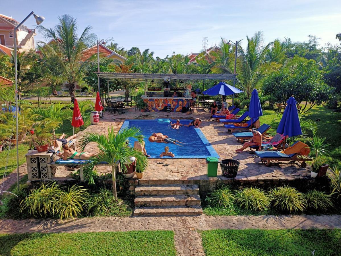 A Pousada Karma Traders Kampot Exterior foto